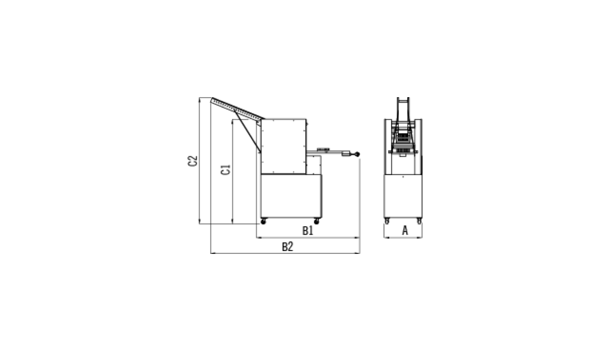 02.04.06.01 GAL 140 Yari Otomatik Galeta Ve Grisini Makinesi Grissini Moulder