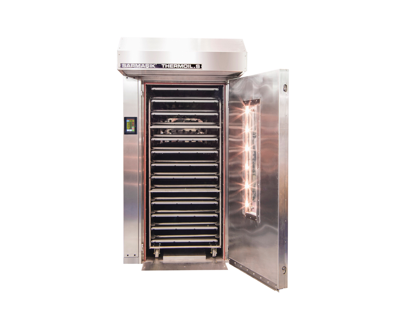 THERMOIL S Thermo Oil Rack Ovens Yag Isitmali Sabit Arabali Firinlar