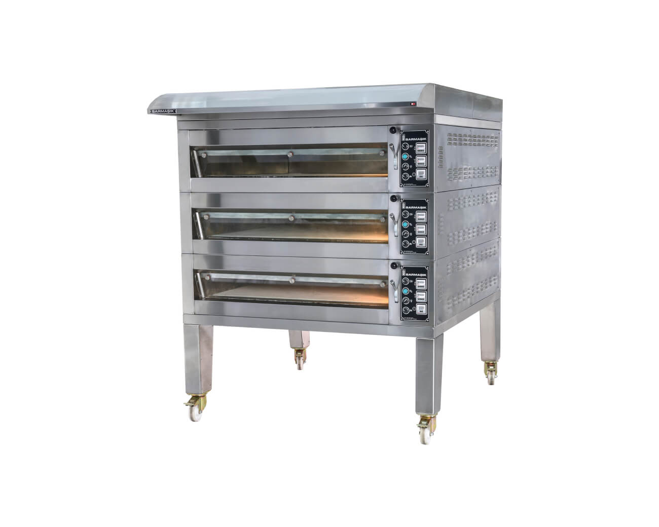 Yeni MODULAR Electrical Deck Ovens Elektrikli Katli Firin